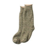DOUBLE FACE SOCK - GREEN/BROWN
