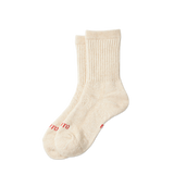 DOUBLE FACE MINI CREW - BEIGE