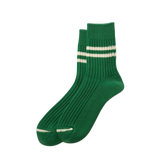 MERINO LAMBS WOOL STRIPE - GREEN
