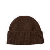 WASHABLE MERINO BEANIE - BROWN