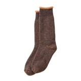 REVERSIBLE PILE SOCK - BLACK/ORANGE