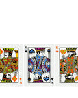 THEORY 11 - PLAYING CARDS - BEATLES - ORANGE