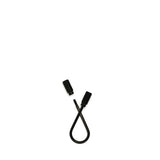 CLOSED HELIX KEYRING - BLACK