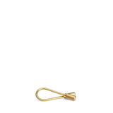CLOSED HELIX KEYRING - BRASS