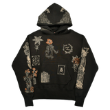 JARDIN HOODIE - FADED BLACK