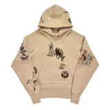 WESTERN HOODIE - TAUPE