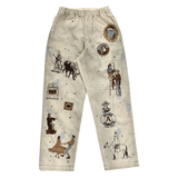 WESTERN PANT - SMOKE GREY