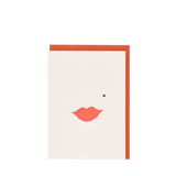 GREETING CARD - LIPS