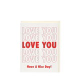 GREETING CARD - GROCERY BAG LOVE