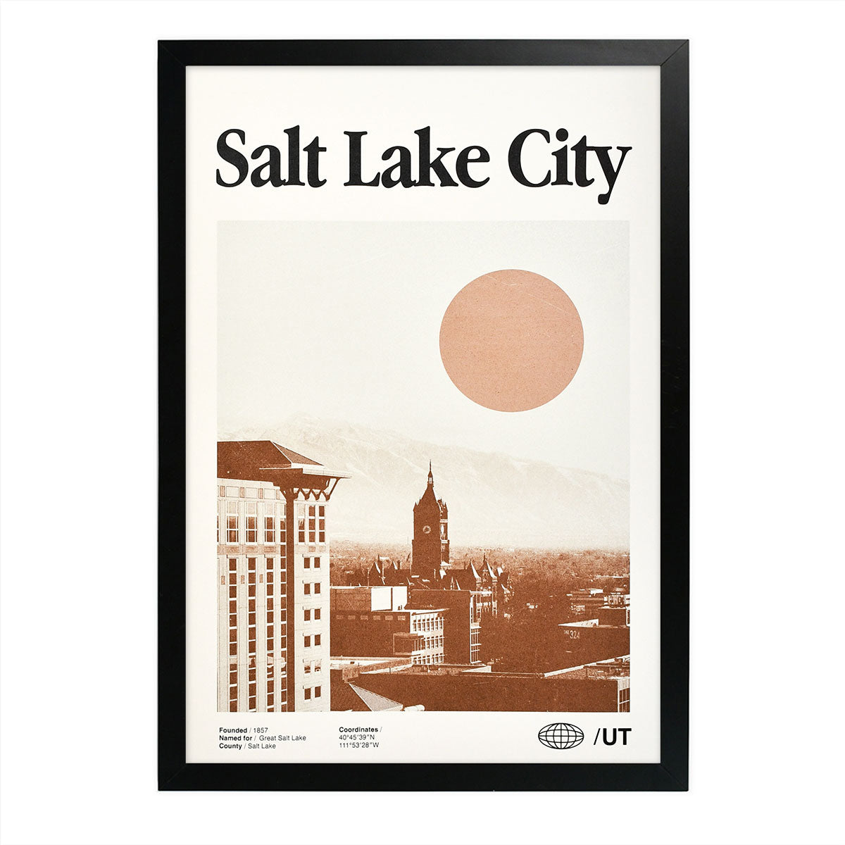 SANDGRAIN STUDIO - CITY PRINT - SALT LAKE CITY