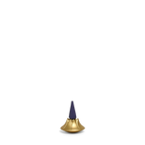 AGAVE INCENSE HOLDER - SATIN BRASS