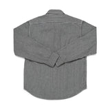 LONG SLEEVE SHIRT - BLACK HICKORY STRIPE