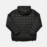 MOUNTAIN HOODIE - PULLOVER ZIP - BLACK - 106PZXMT-800