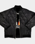 TAION - SKAJAN REVERSIBLE DOWN JACKET - BLACK - JK04JS