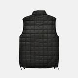 MOUNTAIN VEST - HI NECK ZIP - BLACK - 002ZXMT-800