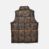 MOUNTAIN VEST - HIGH NECK VOLUME PACKABLE - BRUSHED MEADOWS - 002VZMT