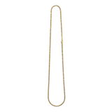 CHAIN - 3MM CUBAN CHAIN - GOLD - 24IN