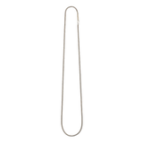 CHAIN - 3MM CUBAN CHAIN - STERLING SILVER - 24IN