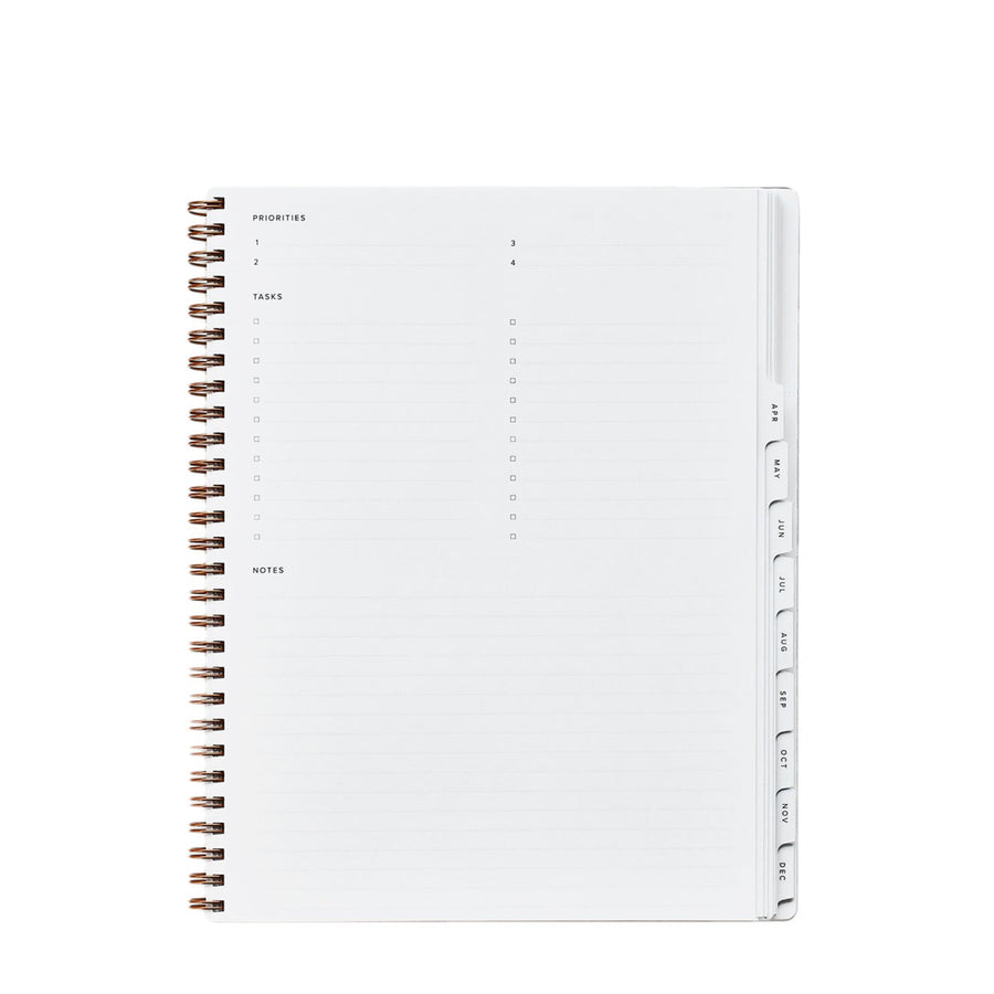 APPOINTED - 2024 YEAR TASK PLANNER - CHARCOAL GREY