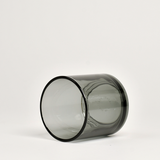 GLASS TUMBLER 85MM - GRAY