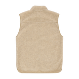 WOOL FLEECE VEST - NATURAL