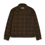 WOOL JACKET - HUNTER BROWN