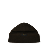 WOOL WATCH CAP - BROWN