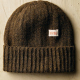 WOOL WATCH CAP - BROWN