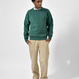 CREW SWEATSHIRT (WV67728) - GREEN (145)