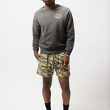 RAGLAN WORKER CREW - WASHED BLACK