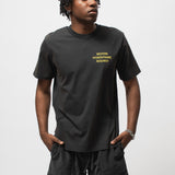 WORKER TEE - BLACK/YELLOW