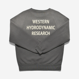 RAGLAN WORKER CREW - WASHED BLACK