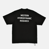 WORKER TEE - BLACK/WHITE