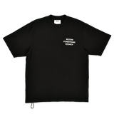 WORKER TEE - BLACK/WHITE