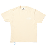WORKER TEE - NATURAL/WHITE