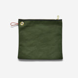 CANVAS ZIP POUCH - DRAB