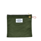 CANVAS ZIP POUCH - DRAB