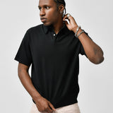 LIGHT WAVE KNIT - BLACK