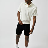 LIGHT WAVE KNIT - WHITE