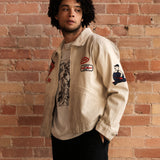 SERVICE ZIP JACKET - AGED NATURAL