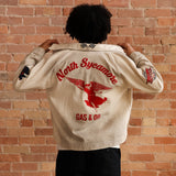SERVICE ZIP JACKET - AGED NATURAL