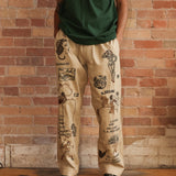 DUFFLE PANT - FADED BEIGE