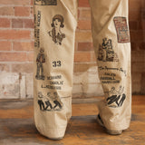 DUFFLE PANT - FADED BEIGE