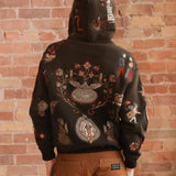 FOLK HOODIE - OLIVE BROWN