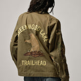 TRAIL ZIP JACKET - ARMY GREEN