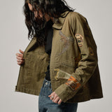 TRAIL ZIP JACKET - ARMY GREEN