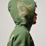 TRAIL HOODIE - FOREST GREEN