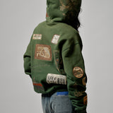 TRAIL HOODIE - FOREST GREEN