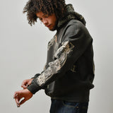 JARDIN HOODIE - FADED BLACK