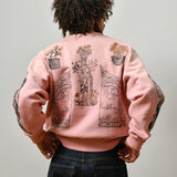 JARDIN CREWNECK - DUSTY ROSE